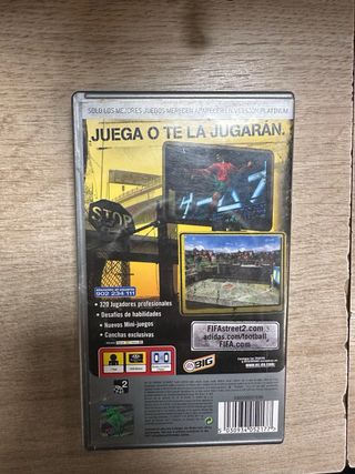 Carátula FIFA Street 2 PSP