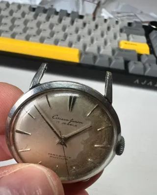 Reloj Citizen Junior 17 Jewels Fhynox Reparar