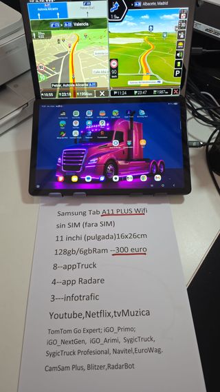 Samsung Tab A11 Wifi GPS Truck 128GB