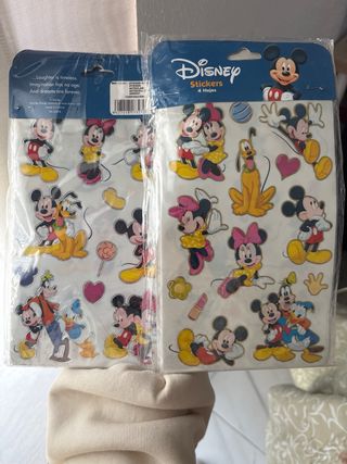 Pegatinas Disney Princesas y Mickey Mouse