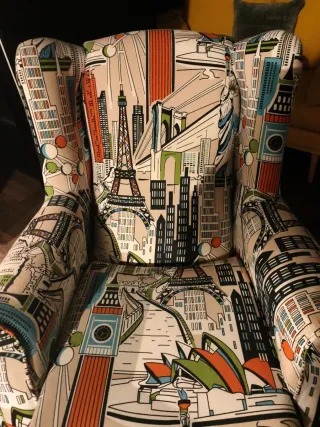 Sillón Mecedora Ciudades del Mundo