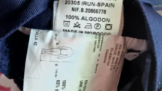 Pantalones de trabajo cargo talla 42