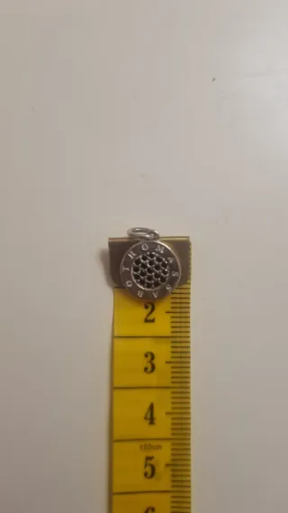 Colgante Thomas Sabo Plata y Circonitas Negras