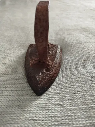 Plancha de hierro antigua