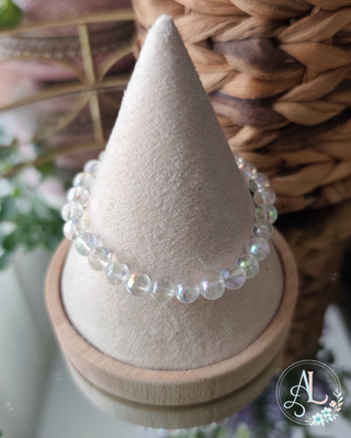 Pulsera cuarzo aura