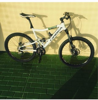 Bicicleta Orbea Blanca