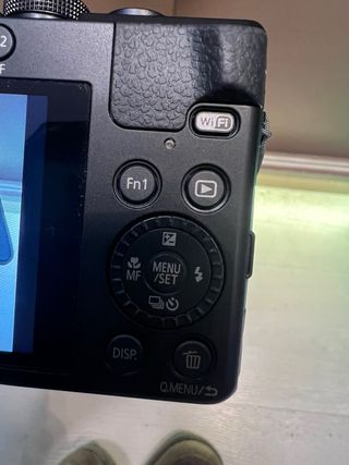 Fotocamera Panasonic Lumix Panasonic Nera + Custodia