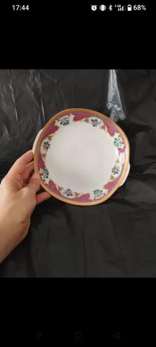 Coppia piatti Hermann porcellana