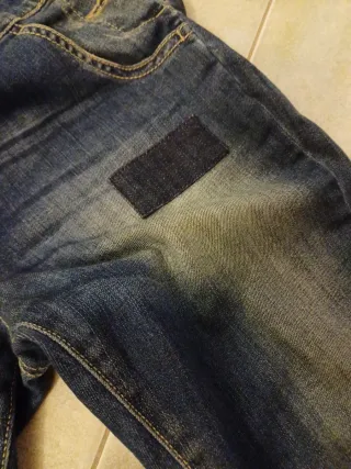 Salopette bambina jeans 150 cm