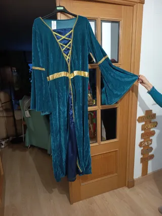 Vestido Princesa Medieval Talla grande
