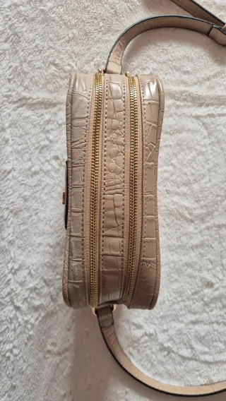 Bolso bandolera beige