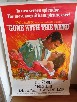 Póster Lo que el viento se llevó