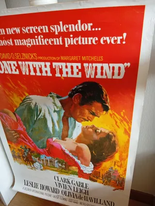 Póster Lo que el viento se llevó