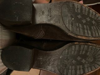 Stivali Max Mara in camoscio marrone