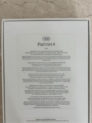 iPad Mini 4 Wifi 16GB Dorado