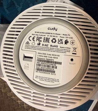 Router Cudy 5G P4 AX3000 Wi-Fi