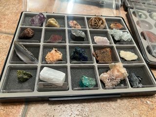 Collezione di minerali