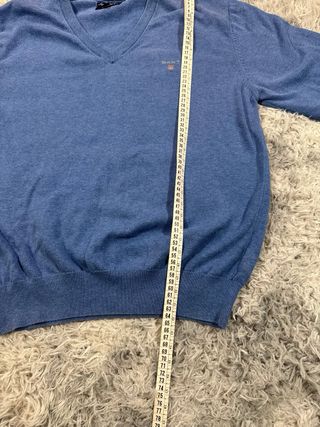 Jersey Gant Azul Talla M Vintage Old Money