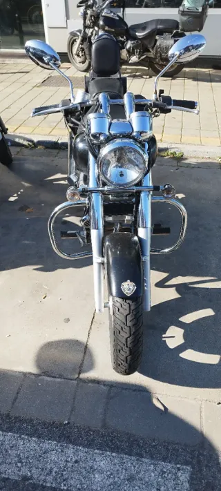 Moto Custom 125cc Negra