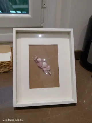 Juego Jarrón y 2 Cuadros Decorativos