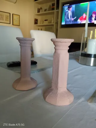 Juego Jarrón y 2 Cuadros Decorativos