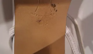 Sandali bianchi tacco alto tg. 38