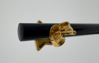 PENDIENTES DE ORO 18 QUILATES Y DIAMANTE NATURALES