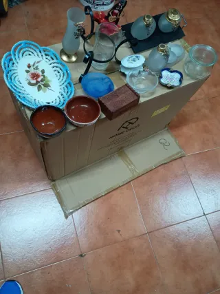 Lote Antigüedades Decoración