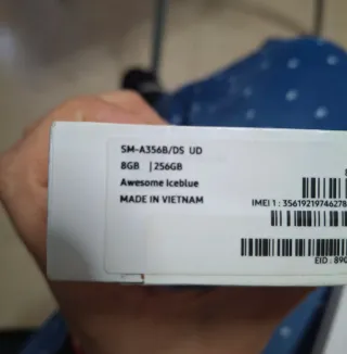 Samsung Galaxy A35 5G 256GB blanco