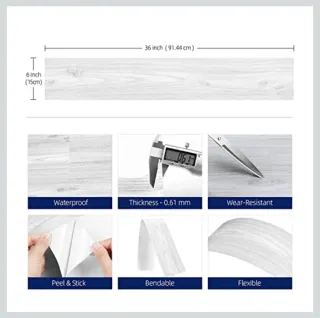 Suelo vinilo PVC autoadhesivo