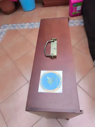 Transportín Aves pequeño porte. Beige/Verde.