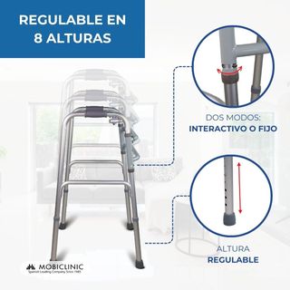 Andador Mobiclinic Plegable