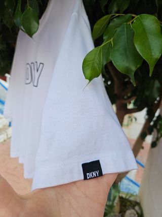 Camiseta DKNY Algodón Blanca Talla M