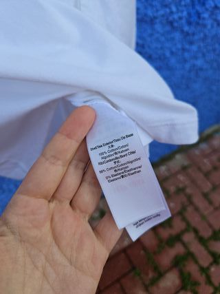 Camiseta DKNY Algodón Blanca Talla M