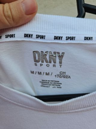 Camiseta DKNY Algodón Blanca Talla M