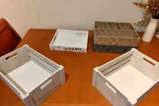 Conjunto de 5 Cajas Decorativas.