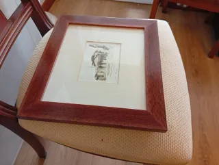 Cuadro pintado a mano