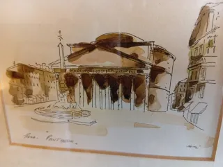 Cuadro pintado a mano