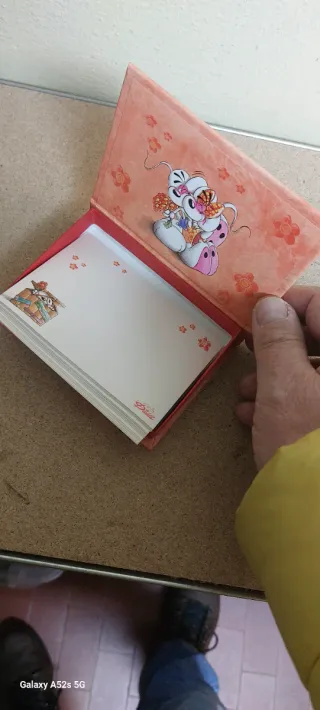 Scatola porta foglietti con coniglietto Diddl