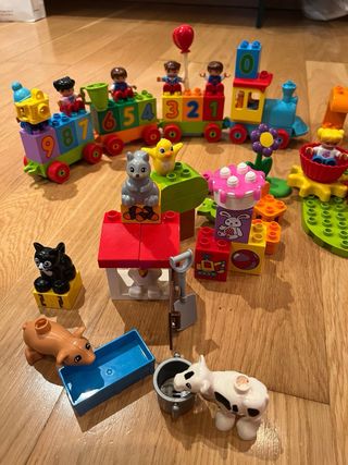 Set Lego Duplo Tren, parco e fattoria