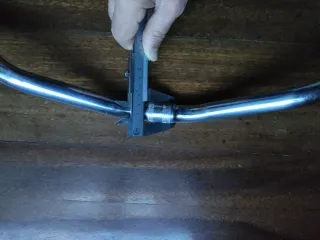 Manillar Bicicleta Ciudad Cromado