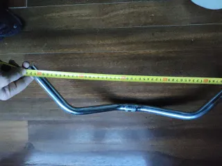 Manillar Bicicleta Ciudad Cromado