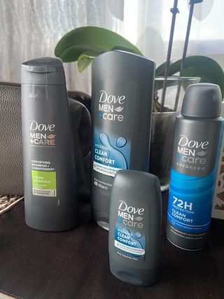 Neceser Dove Men Polipiel Gris