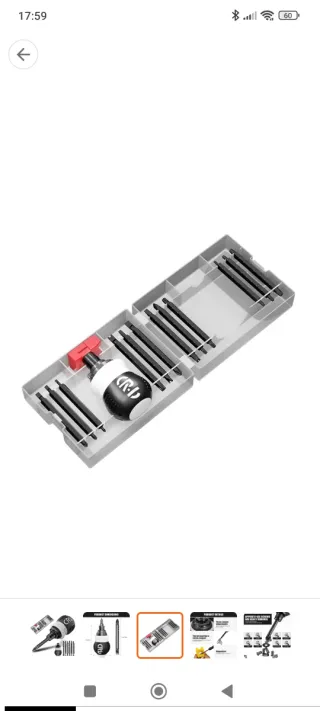 Juego destornillador 13 puntas