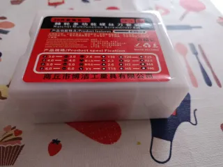 Juego destornillador 13 puntas