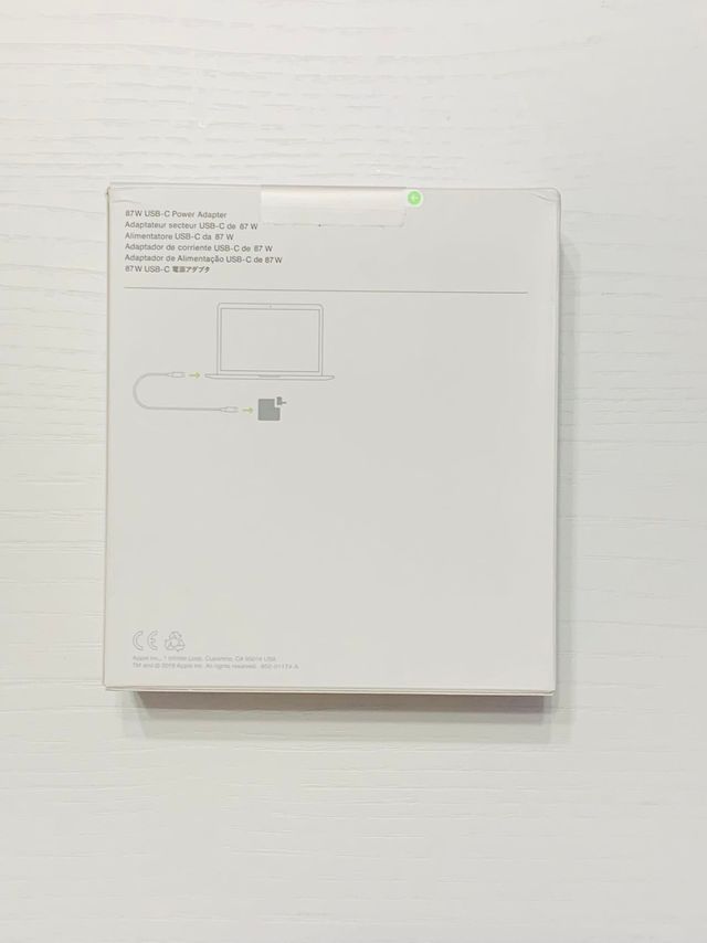 Adaptador Apple 87W USB-C + Cable 240W