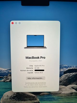 MacBook Pro 14" M1 Pro (2021) - 32GB RAM - 512GB