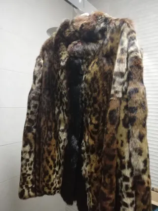 Chaquetón sintético leopardo