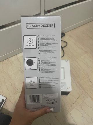 Stufetta Elettrica Black+Decker 2000W