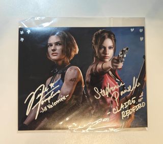Póster Resident Evil Firmado